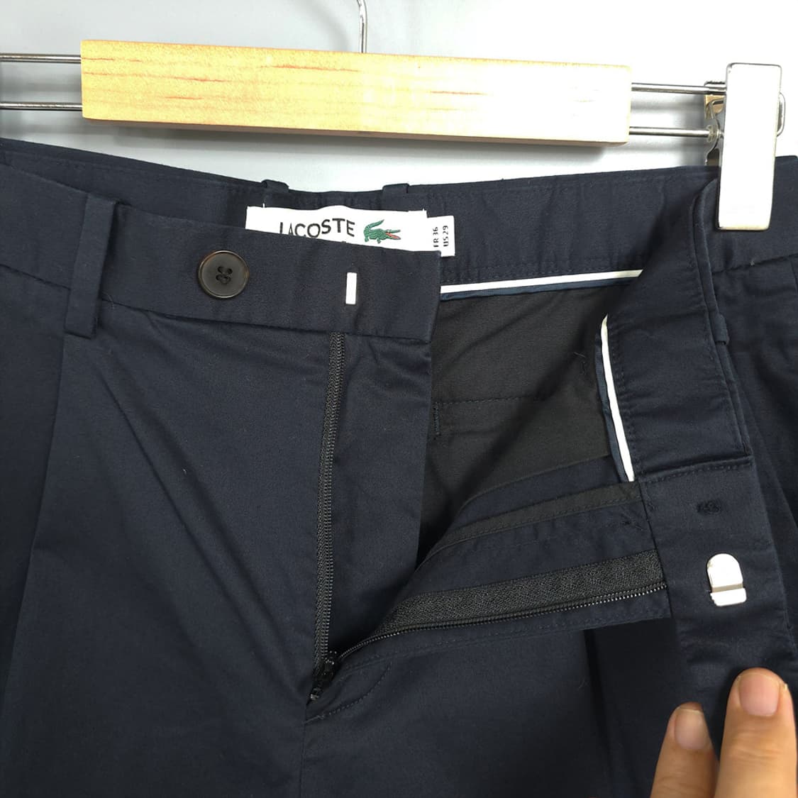 라코스테 Lacoste 슬림핏 치노 팬츠 US29 상품이미지4