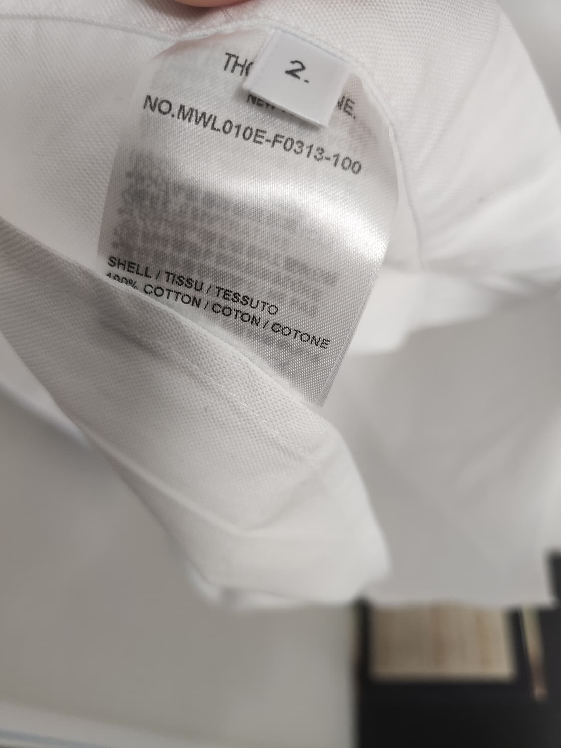 새상품) 톰브라운 옥스포드 삼선 화이트셔츠 2 상품이미지5