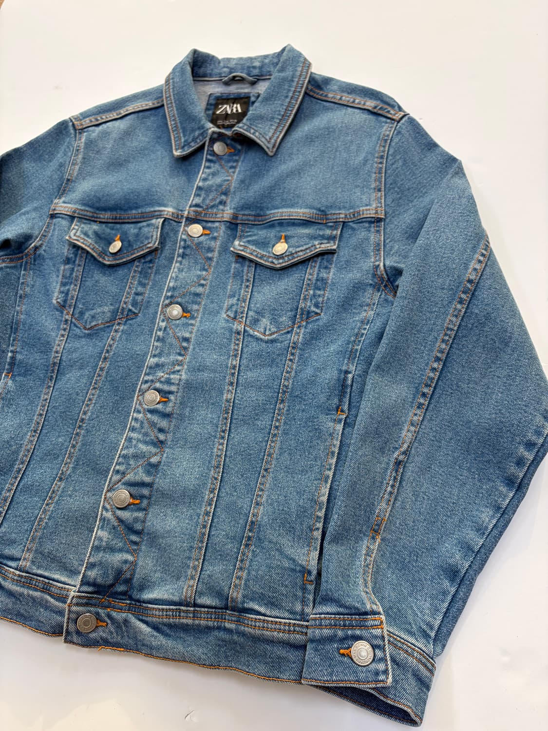 자라 베이직 데님자켓 상품이미지3