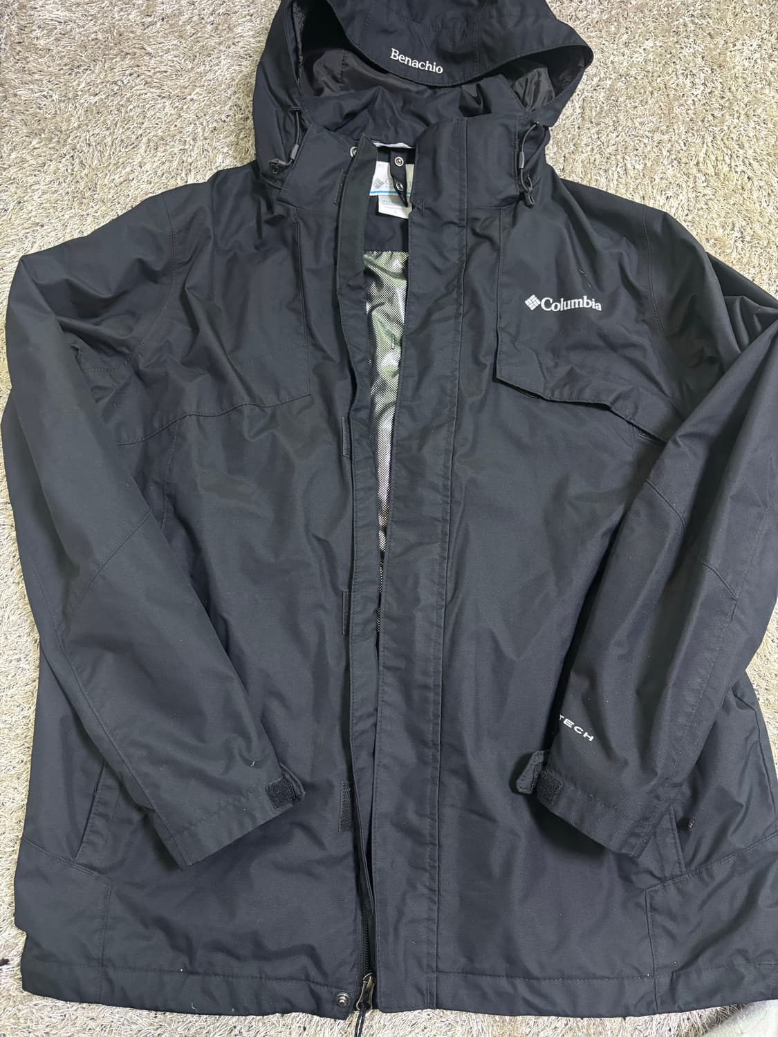 콜롬비아 후드 자켓 사이즈 105-110 상품이미지1