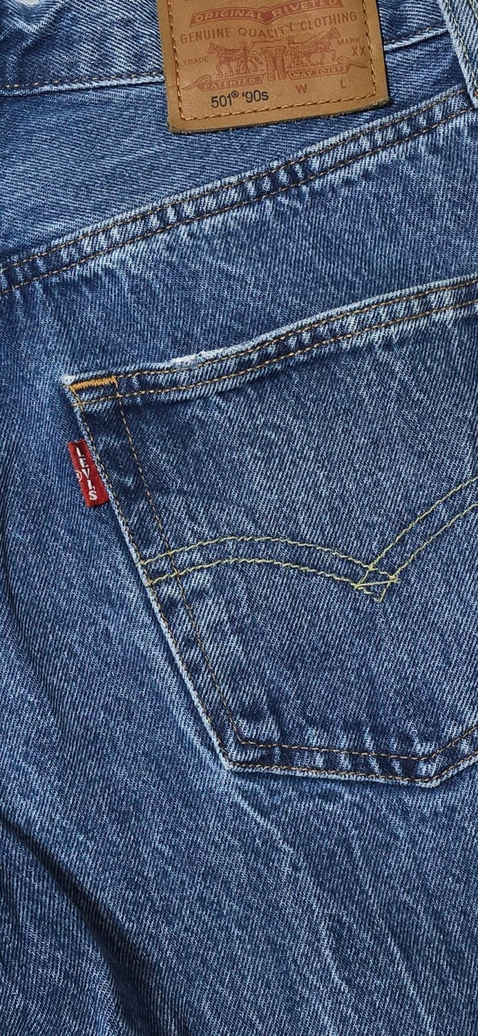 리바이스 501 90s 프리미엄 터키제 데님 청바지 26 상품이미지6