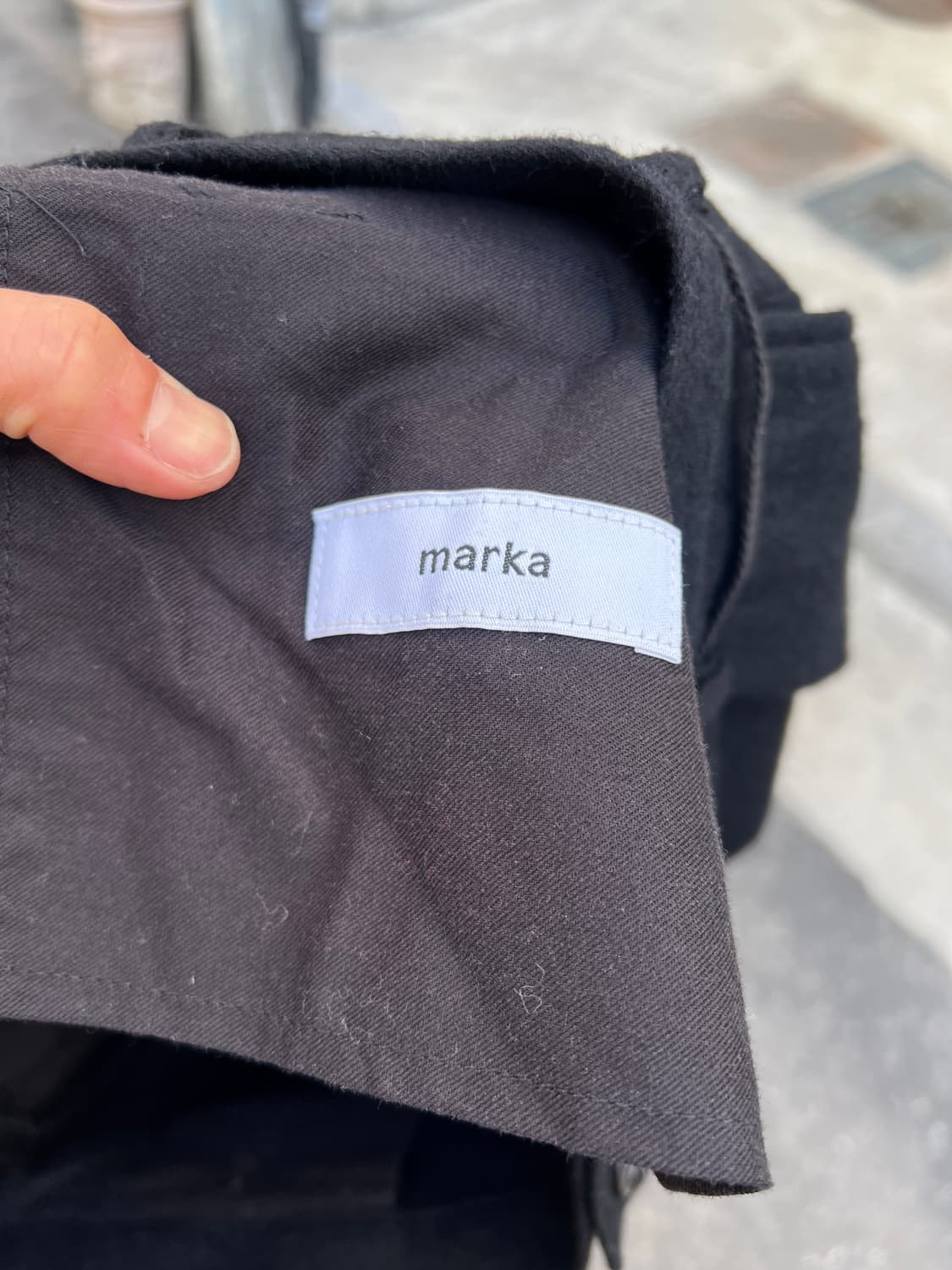 MARKAWARE WIDE WOOL PANTS 마카웨어와이드울팬츠 상품이미지3