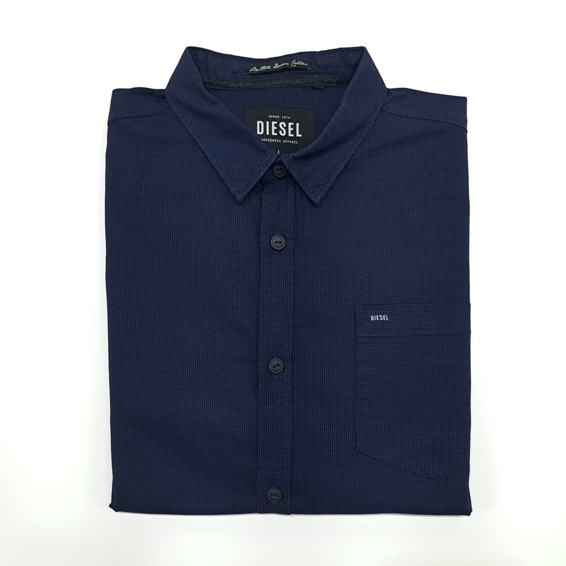 CN926 L 디젤 다크네이비 도트 긴팔 셔츠 남방 상품이미지9