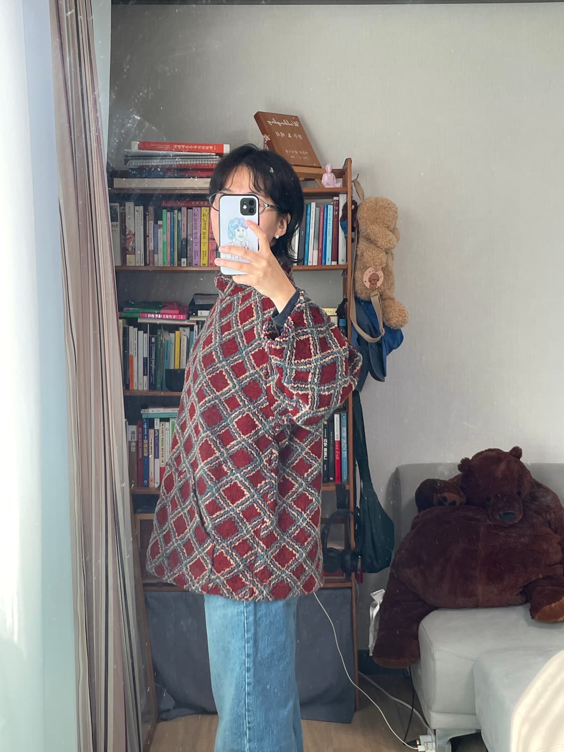 유럽 메이드 빈티지 패턴 상의 상품이미지4