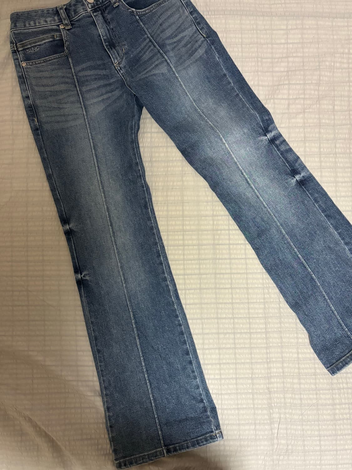 인사일런스 부츠컷 워싱진 상품이미지3