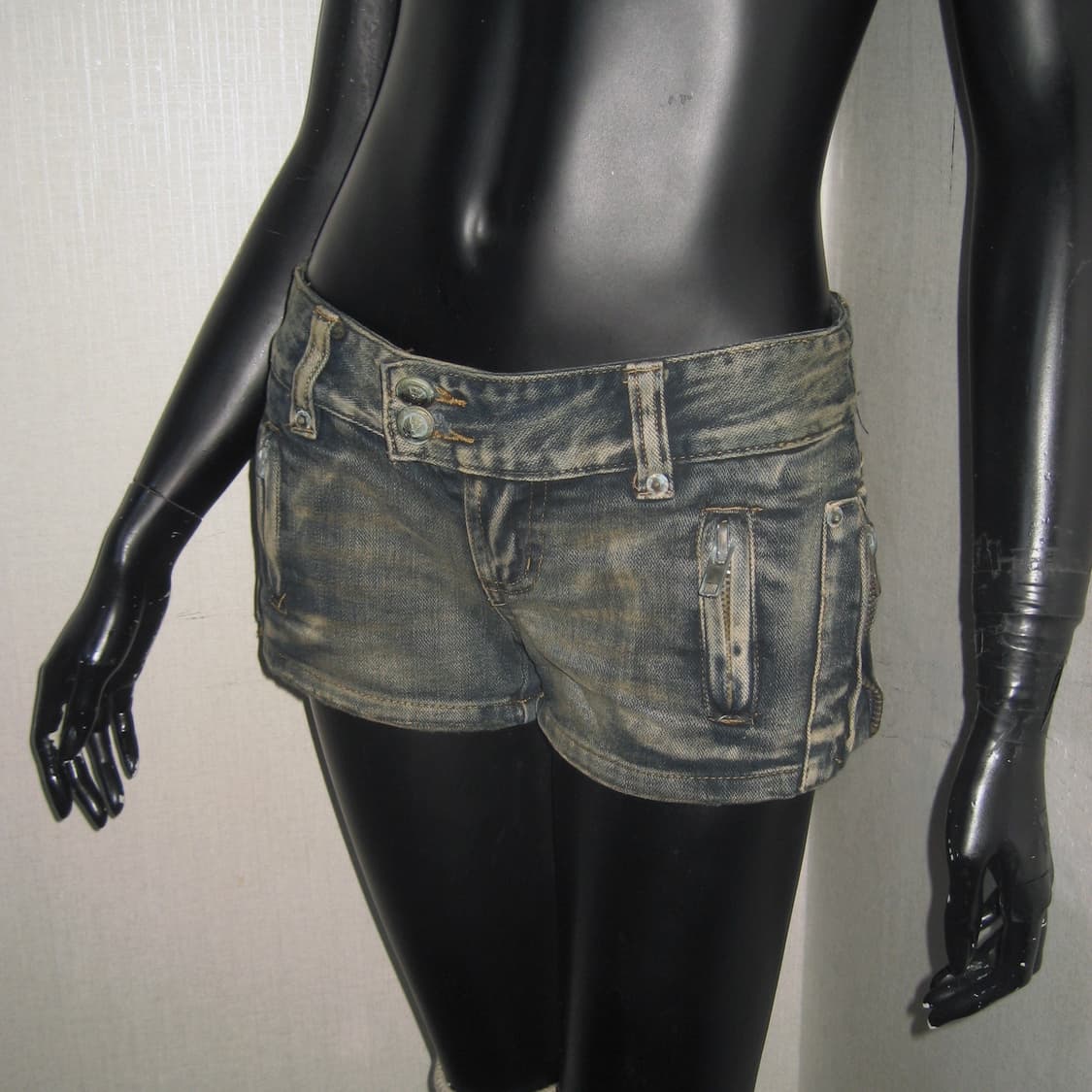 HEAVEN and Earth 데님 숏팬츠 헤븐앤어스 데님 숏팬츠 청바지 상품이미지5