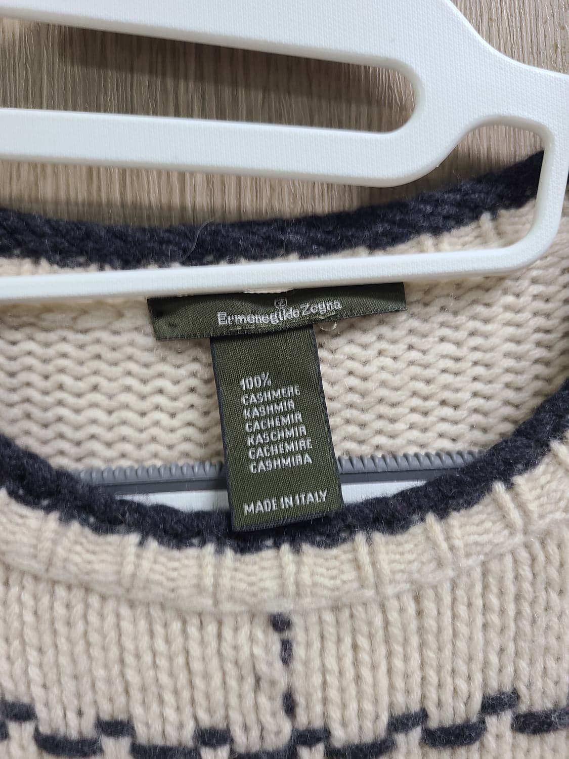 에르메네질도제냐 캐시미어100 니트 상품이미지2