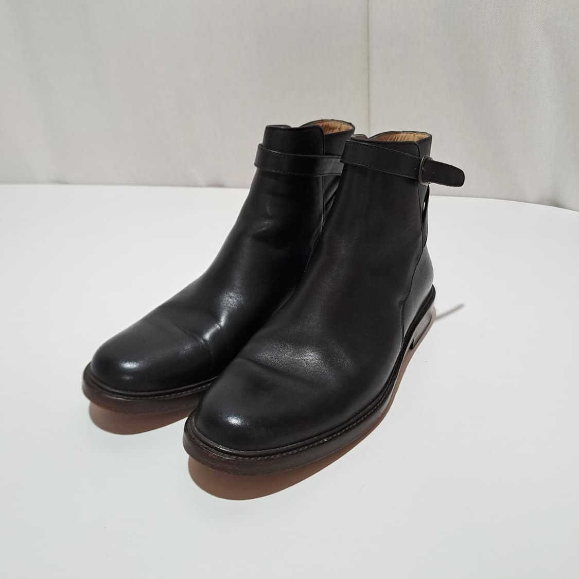 (택포) 아페쎄 벨티드 가죽 첼시부츠 260 B98 상품이미지1