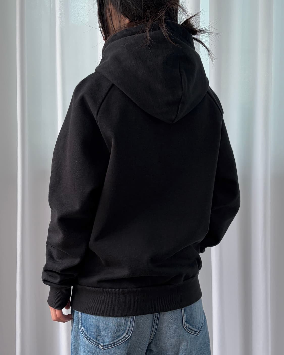 [S]칼하트 WIP 스퀘어 라벨 기모 후드집업 상품이미지3