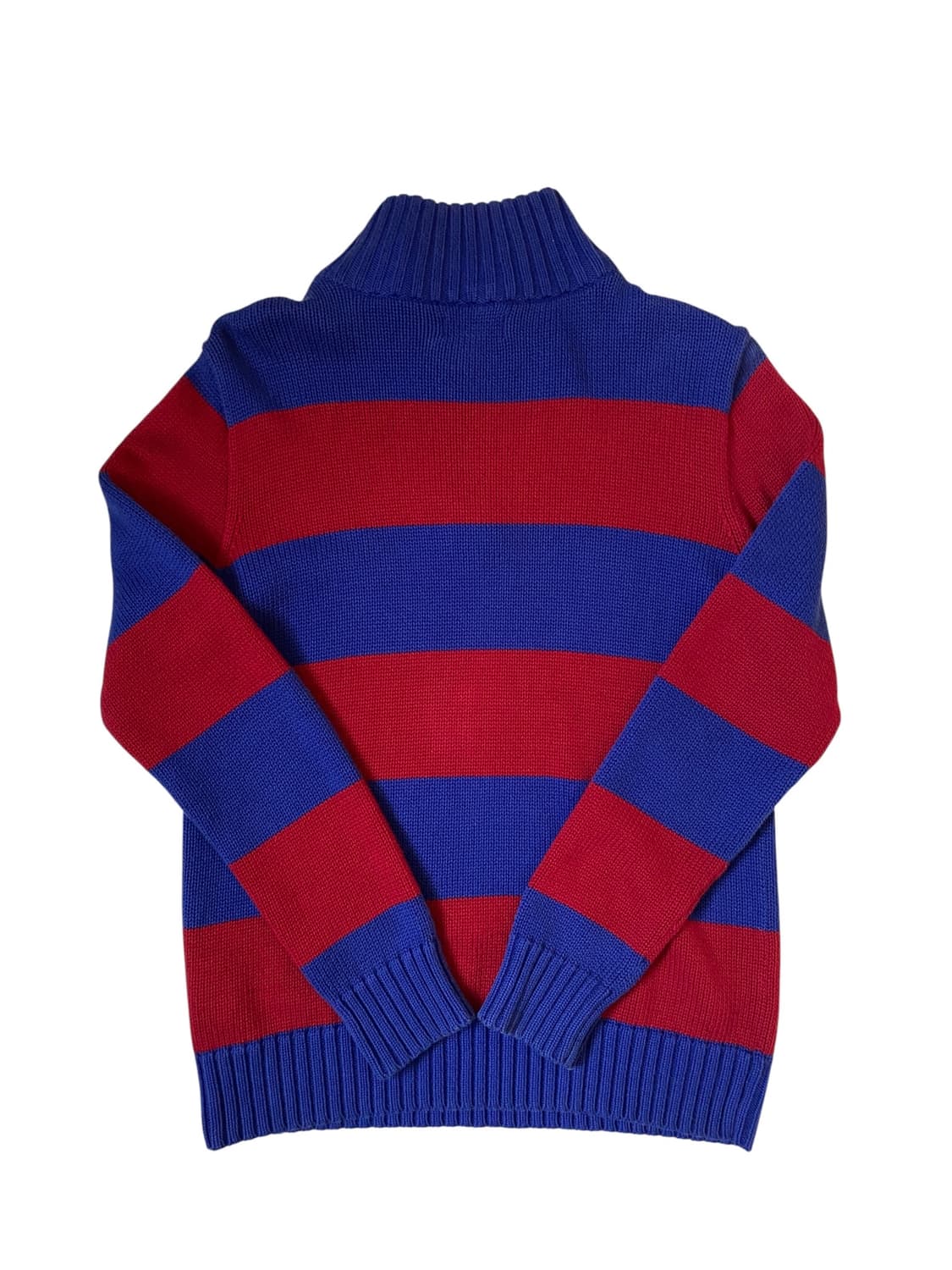 폴로 스트라이프 반집업 니트 (Woman L) AB1389 상품이미지9