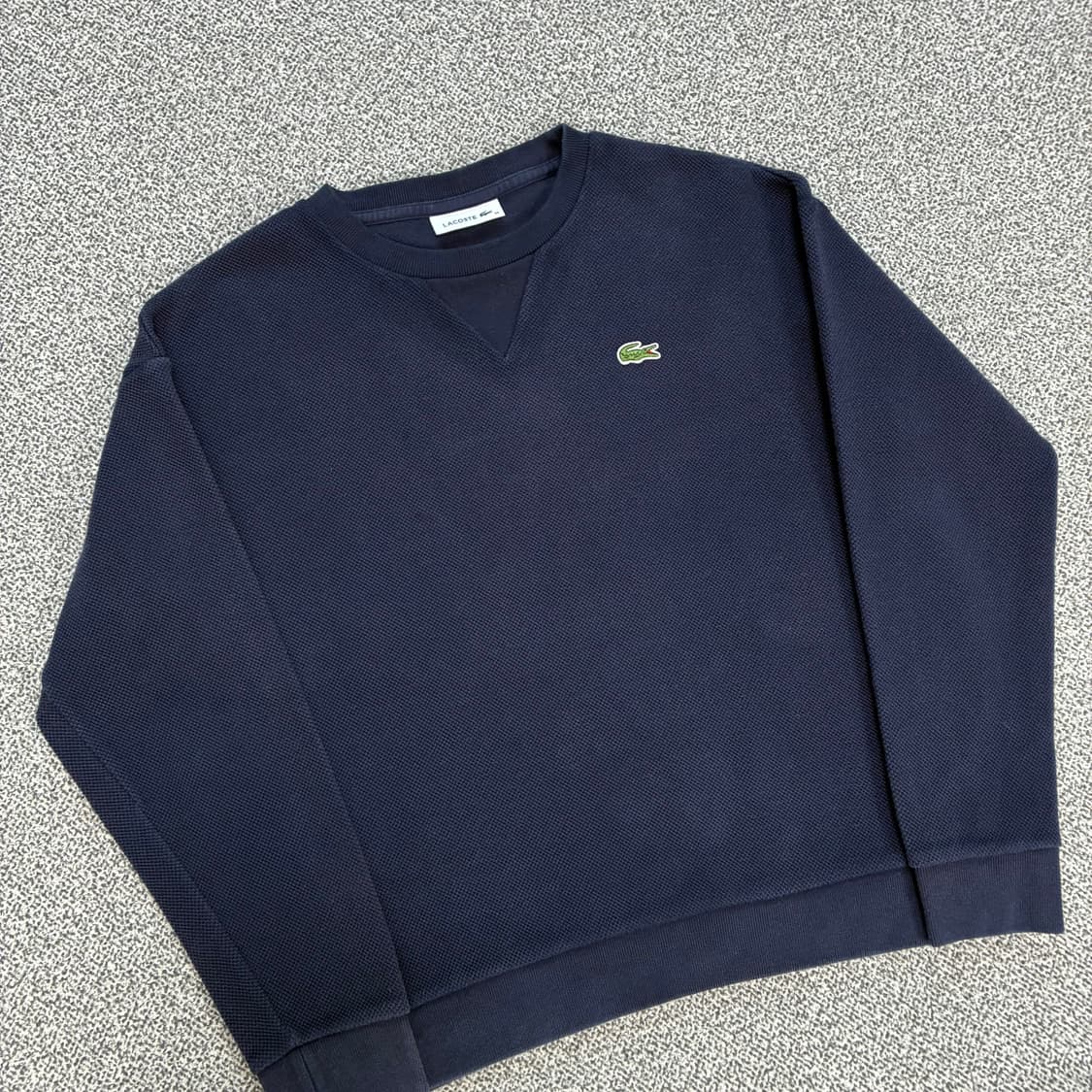 <라코스테 와플 니트> No.1587 상품이미지6