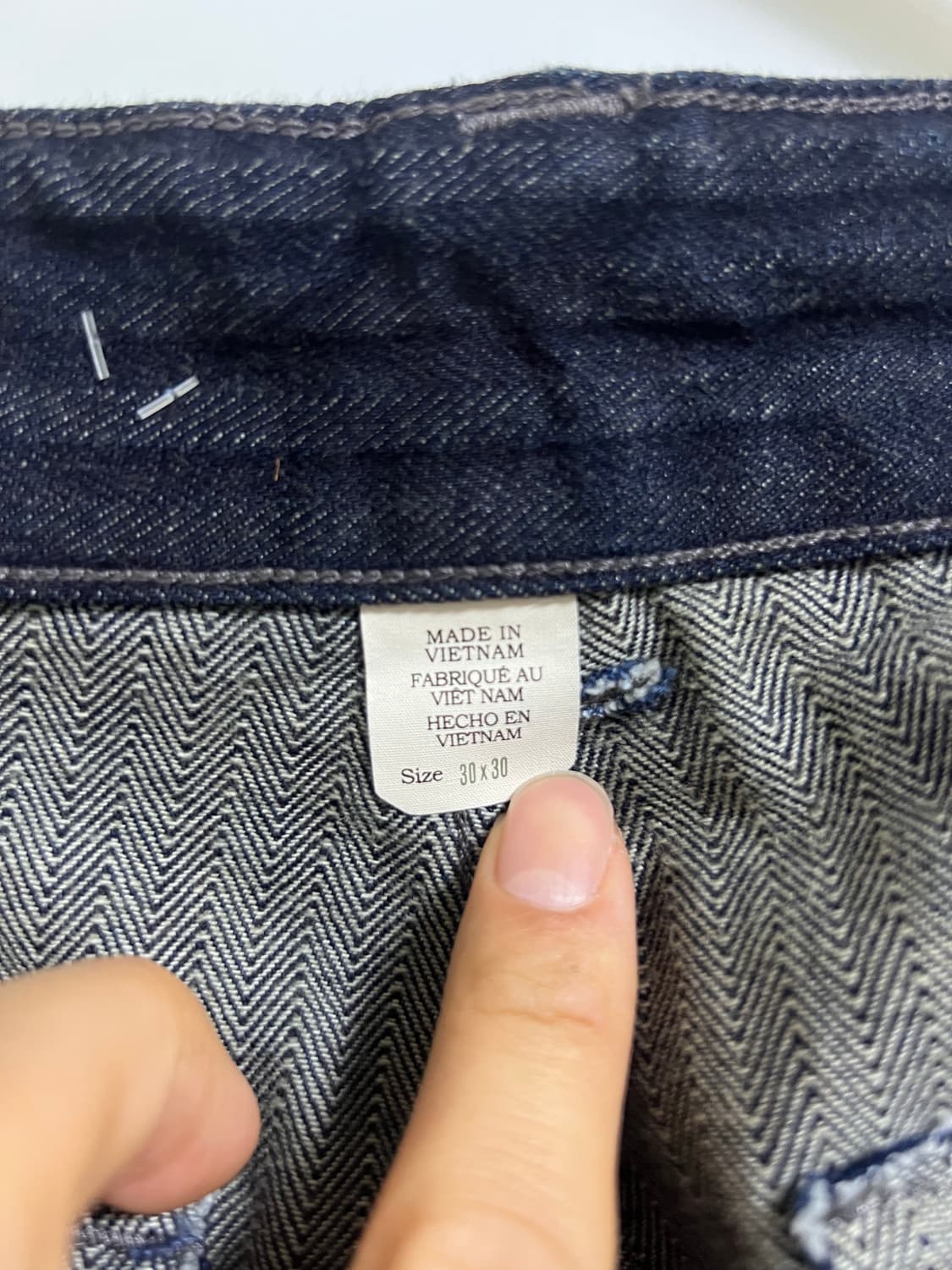 RRL 리미티드 에디션 인디고 헤링본 팬츠 30*30 상품이미지6