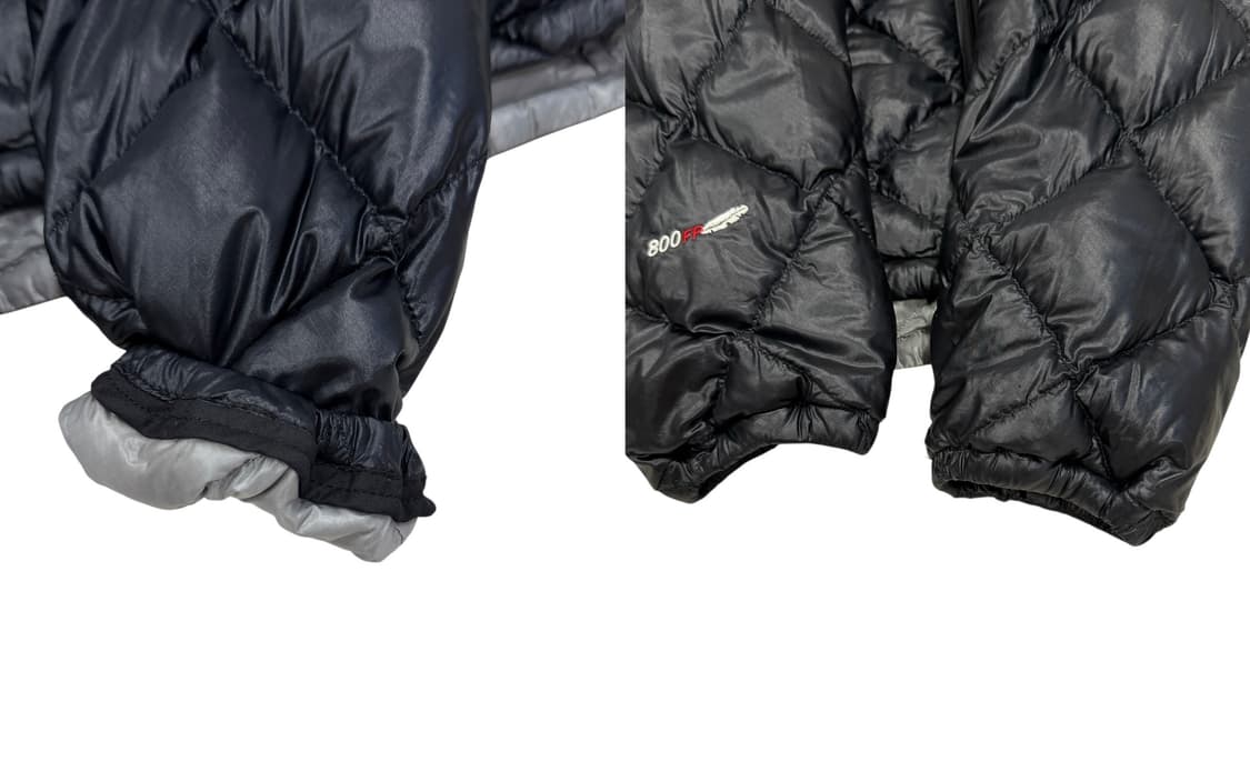 몽벨 빈티지 우먼 퍼텍스 나일론 800필 경량패딩 블랙 L 상품이미지9