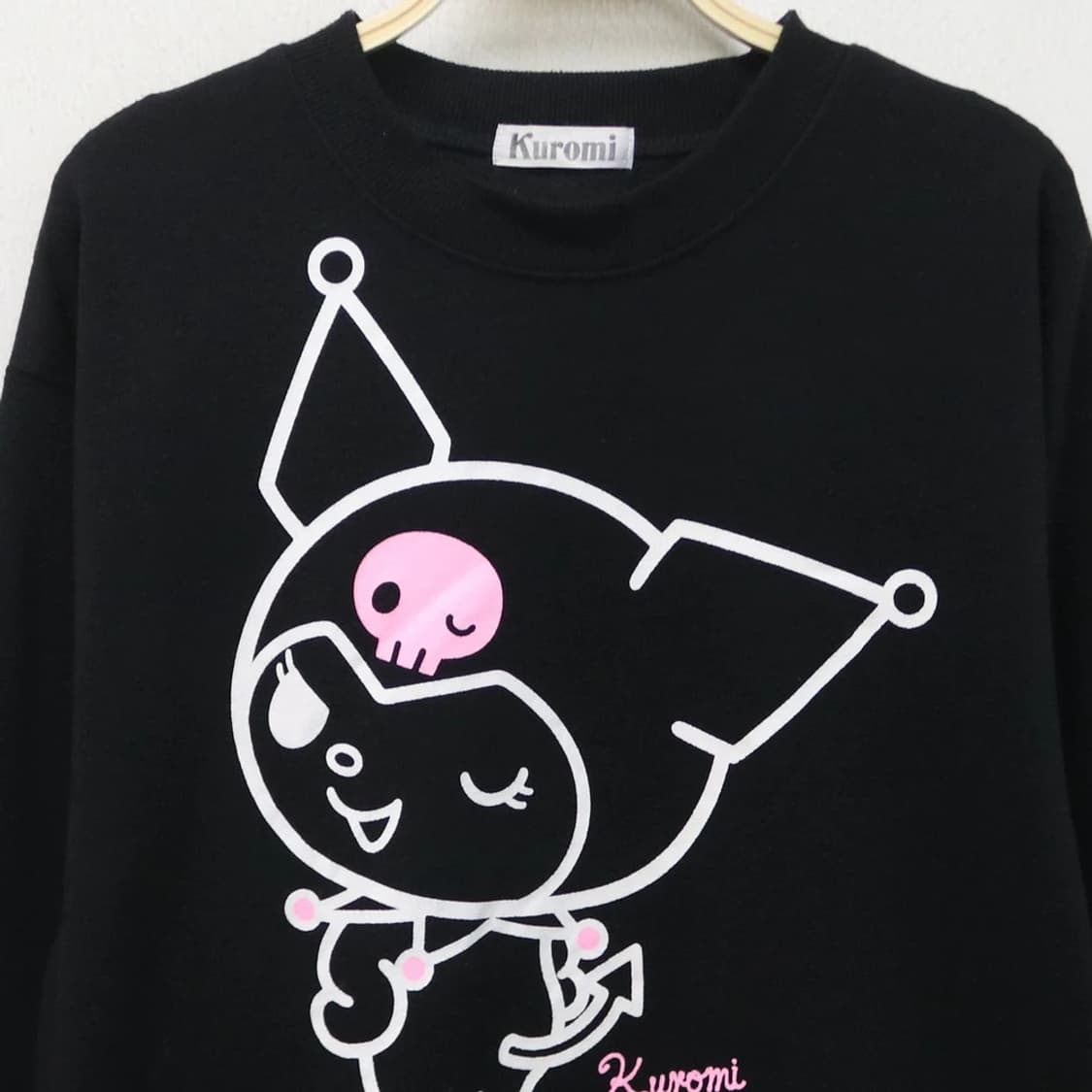 산리오 쿠로미 양지뢰 맨투맨 64256 상품이미지3