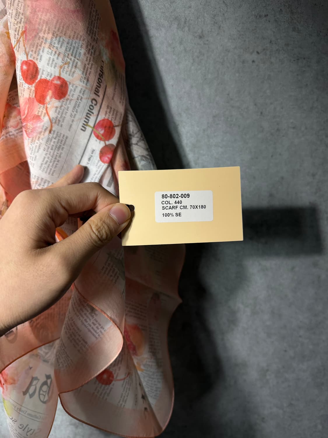 존갈리아노 실크 스카프 상품이미지8