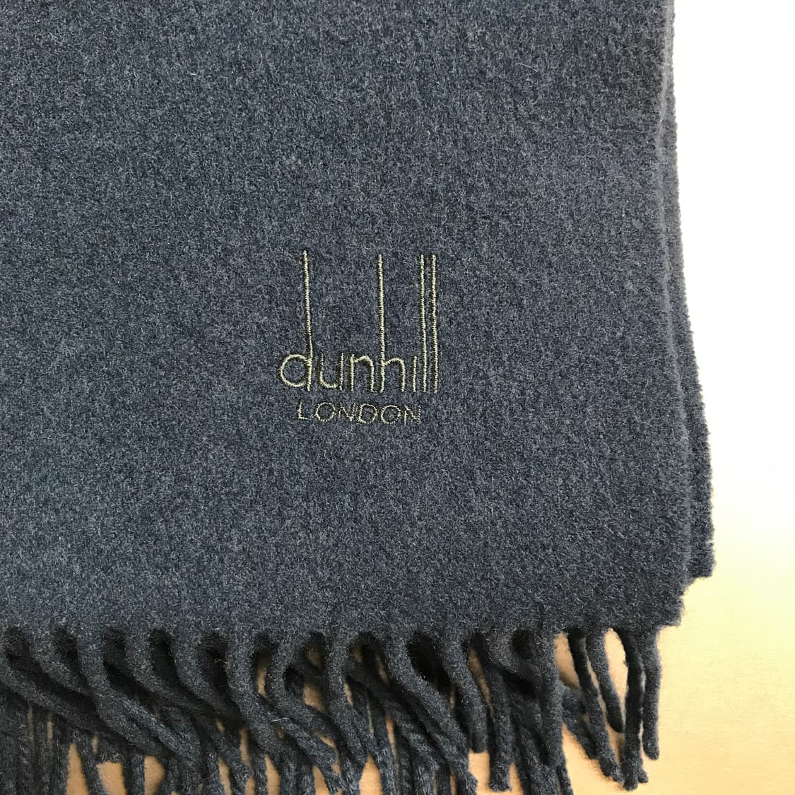 던힐 머플러 네이비 상품이미지3