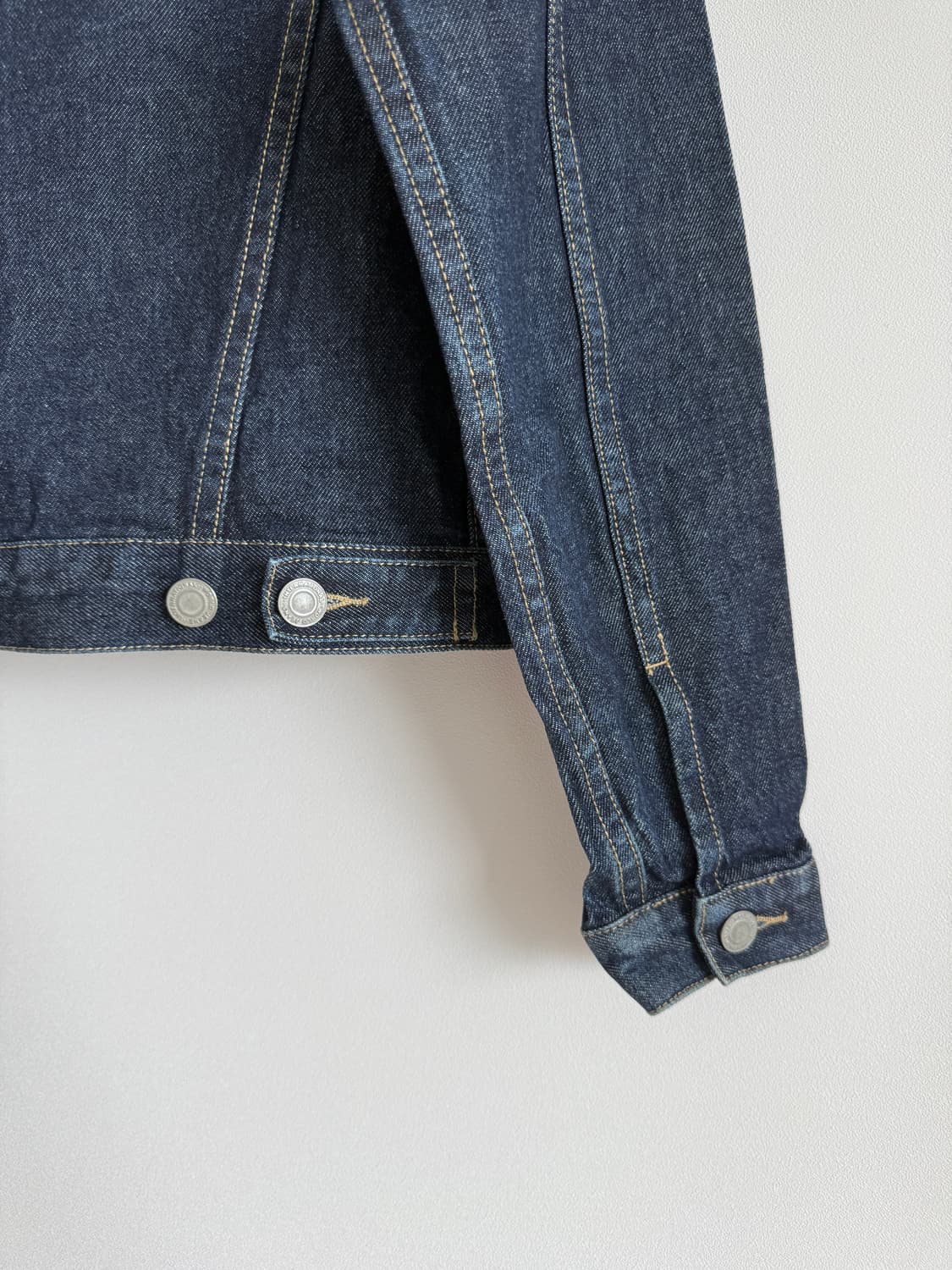 올드 유니클로(UNIQLO) 박스로고 데님자켓 상품이미지6