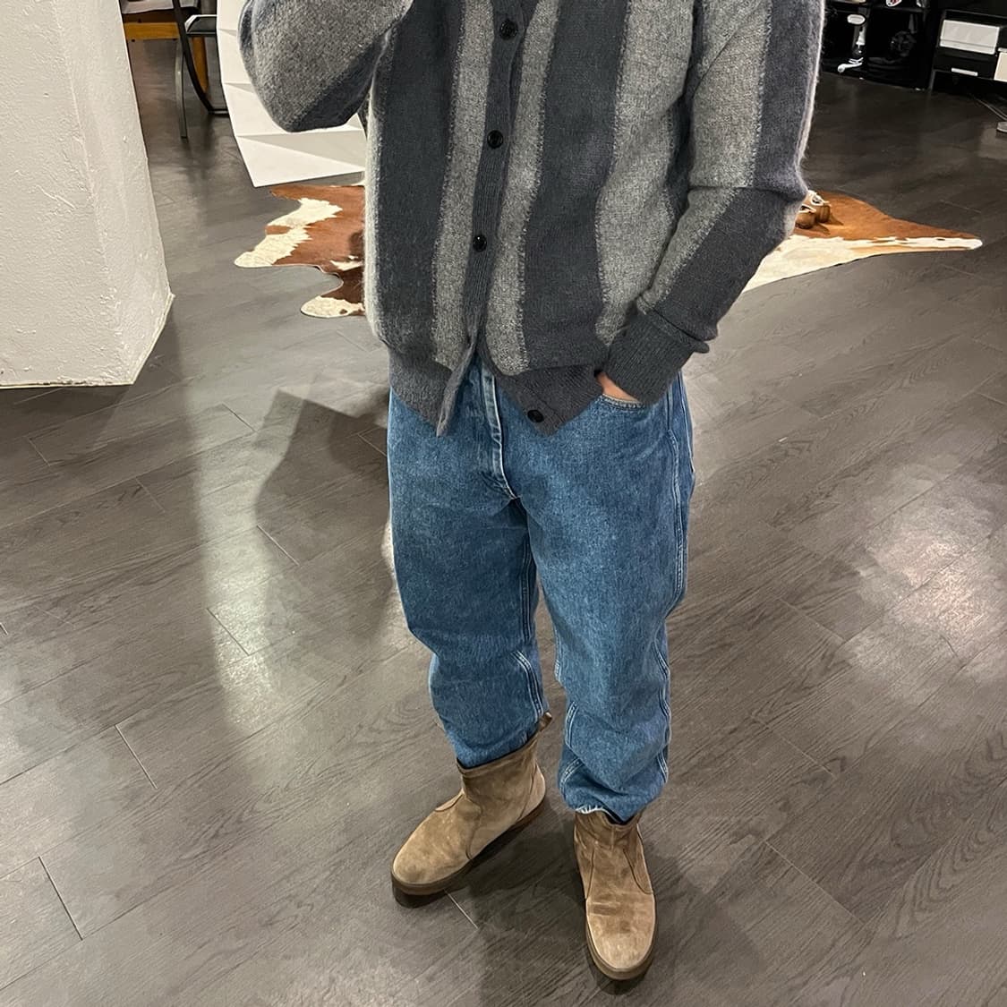 웨스트오버롤즈 데님팬츠 상품이미지4