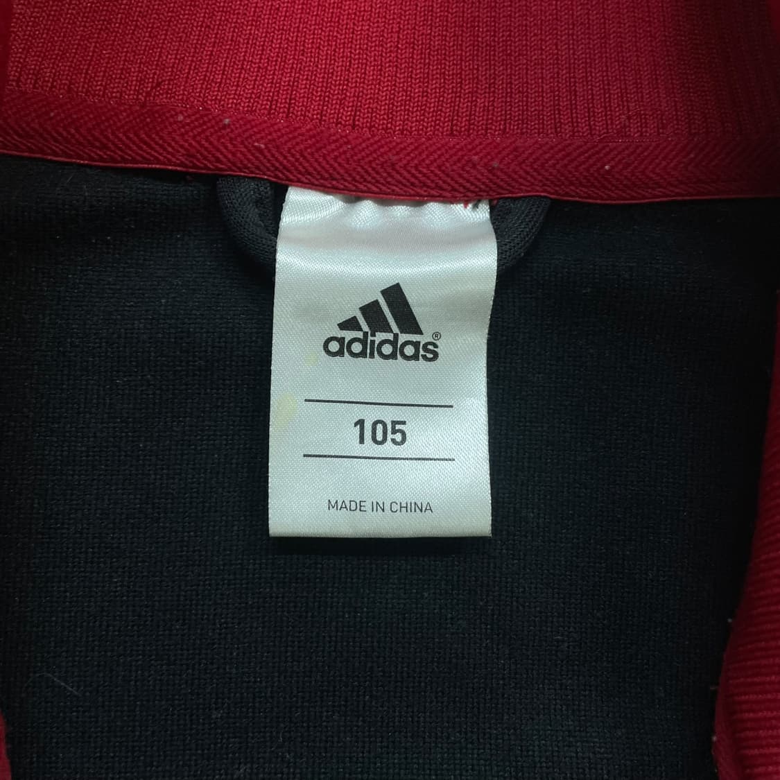 아디다스 AC밀란 트랙탑 져지 블랙 레드 상품이미지3