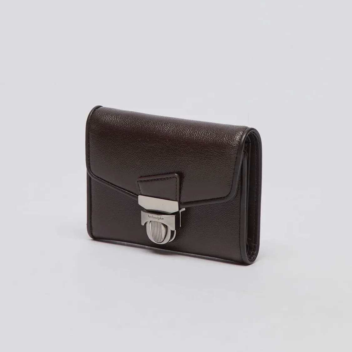 아카이브앱크 Lock wallet(Wild cacao) 락 월렛 브라운 상품이미지2