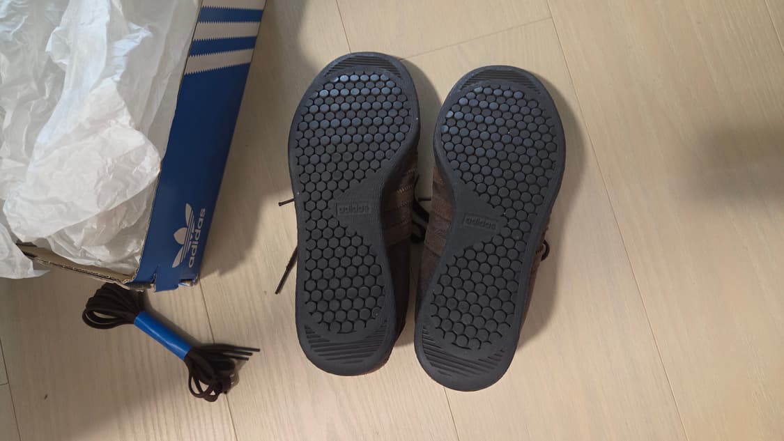 새상품) 아디다스 토바코 그루엔 다크 브라운 230 상품이미지4