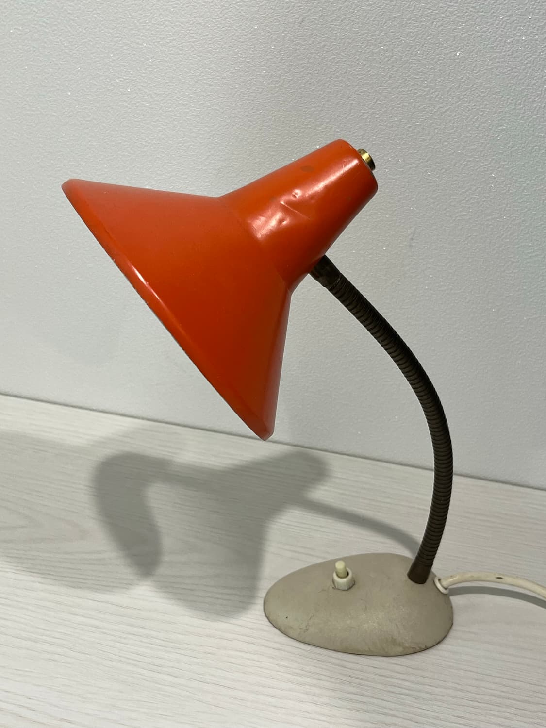이탈리아 빈티지 오렌지 탁상 램프 상품이미지2