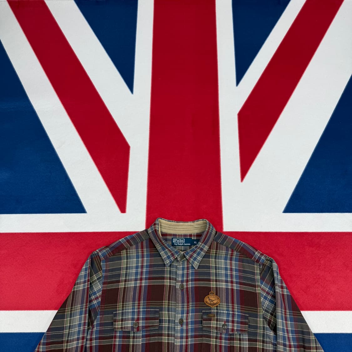 00s 폴로 헌팅 셔츠 XL  상품이미지2