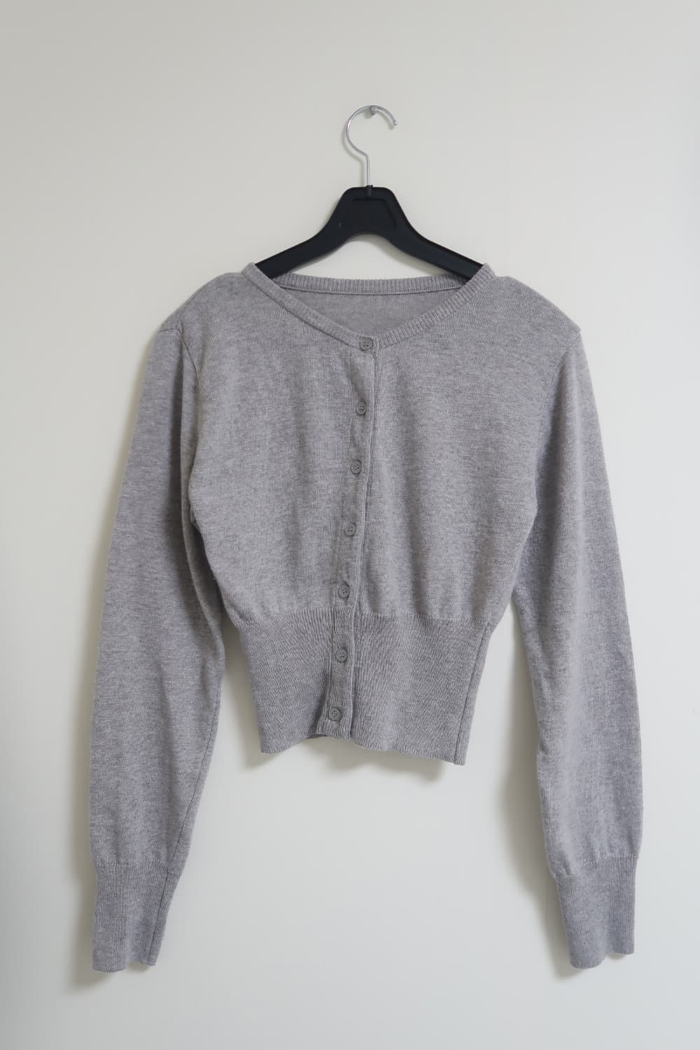 슬림 가디건(그레이) 상품이미지6
