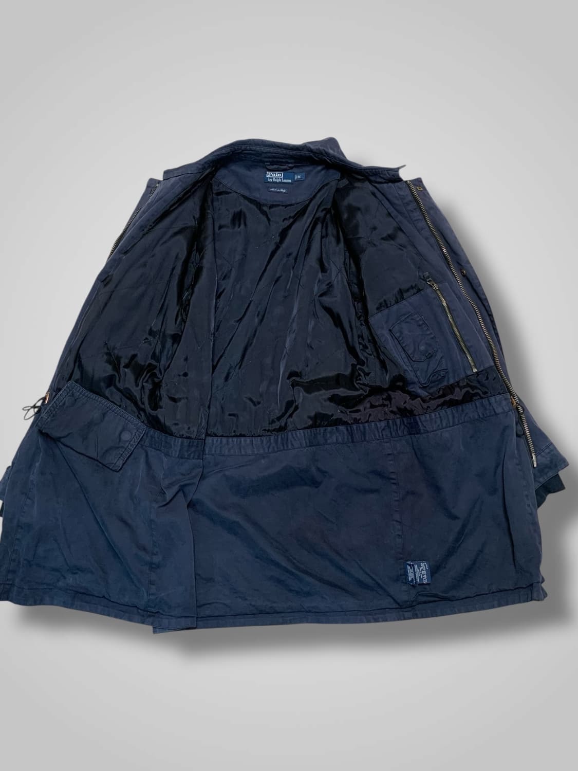 [M]90s 이태리 폴로 랄프로렌 네이비 야상 자켓  상품이미지6