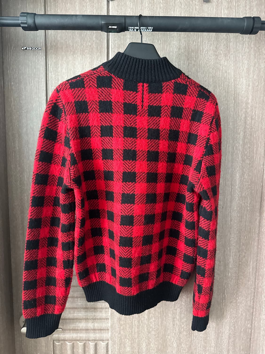 생로랑 14시즌 에디슬리먼 모크넥 체크니트 M 상품이미지2