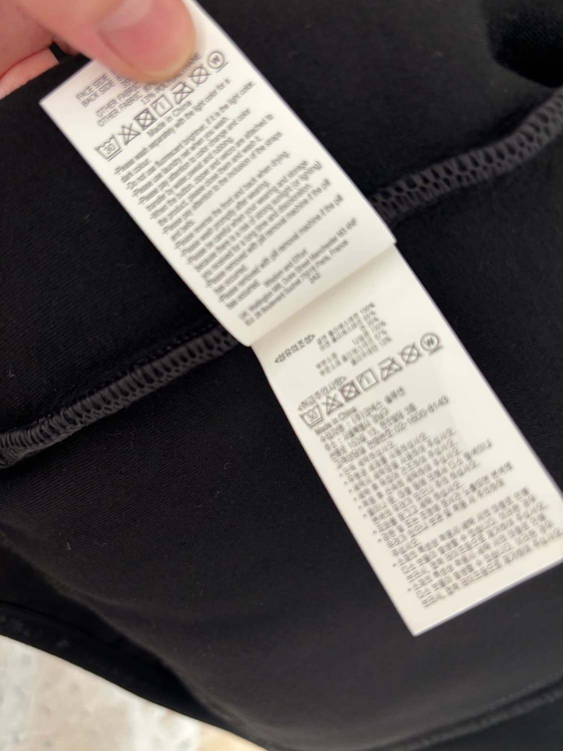 그라미치 앤드원더 후리스 블랙 L 상품이미지5