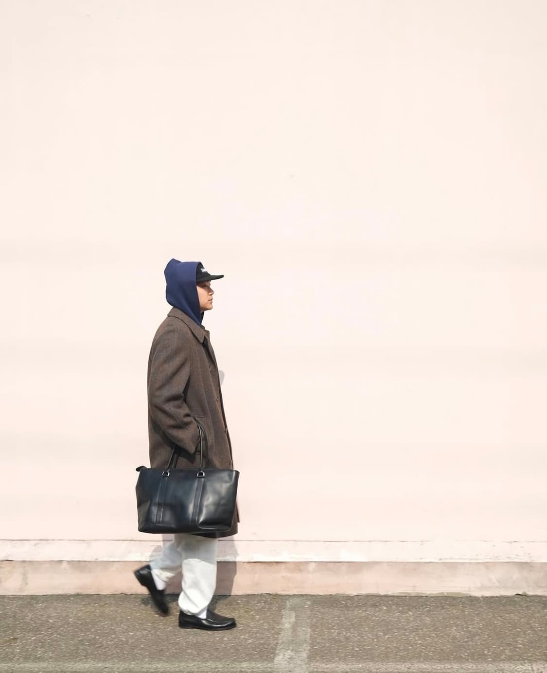 LL Bean 엘엘빈 빈티지 레더 라지 토트백 상품이미지2