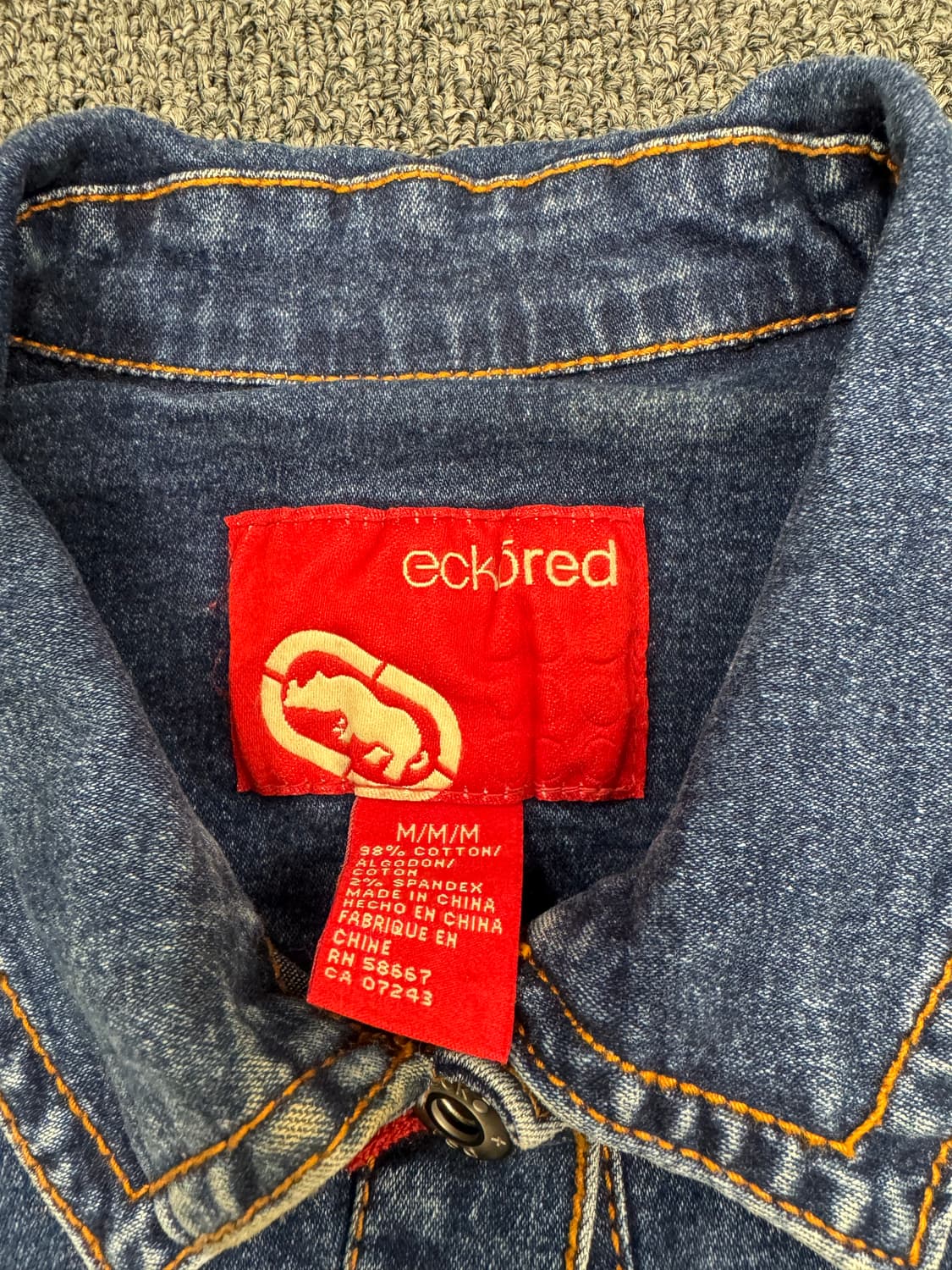 ECKO RAD 빈티지 여성 데님자켓 상품이미지4