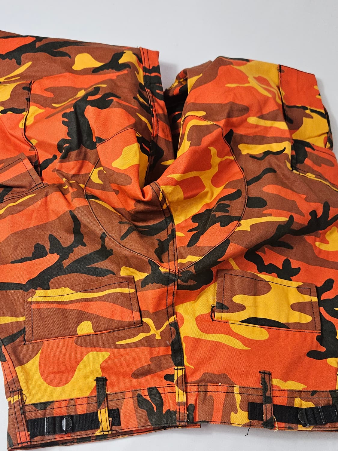 로스코 오렌지 카모 밀리터리 미군 고어텍스 카고팬츠 S 상품이미지5