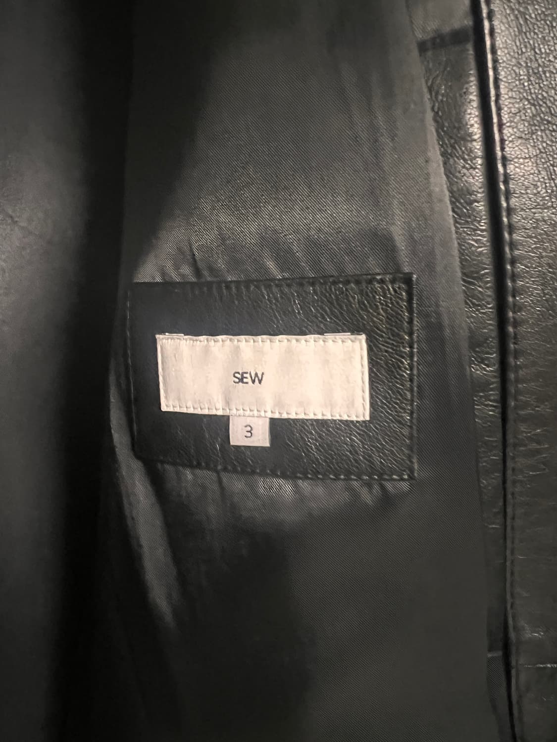 스테디에브리웨어 sew 레더블루종 3 상품이미지2