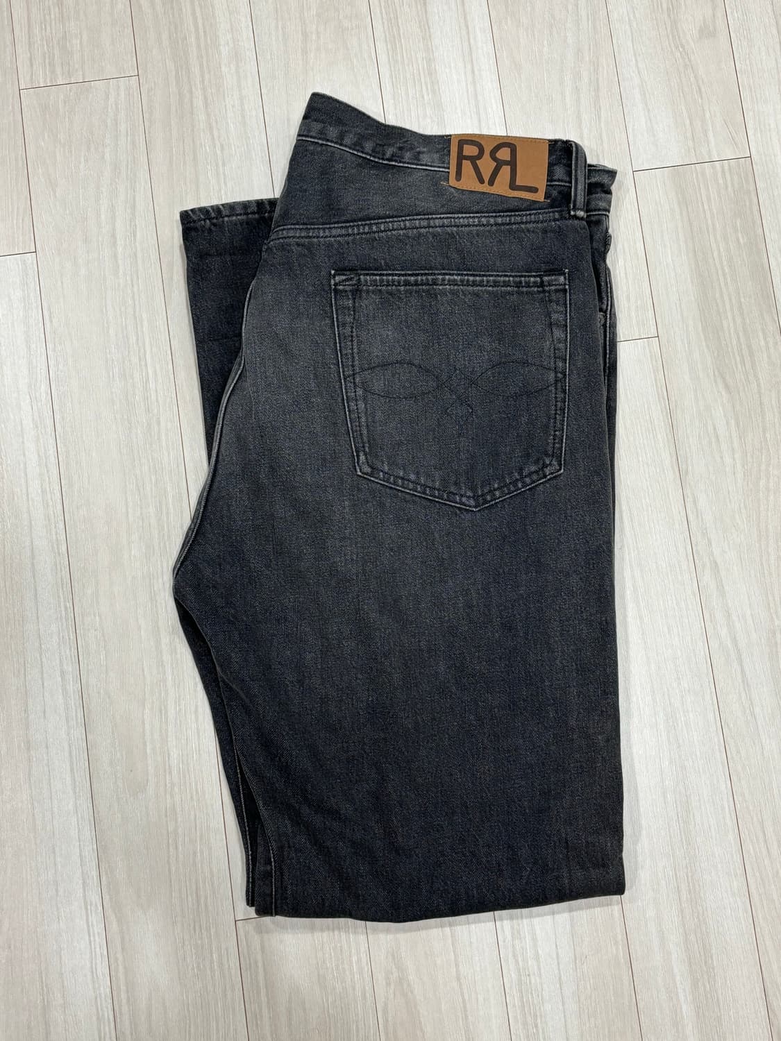 더블알엘 스트레이트 핏 진 38x32 상품이미지3