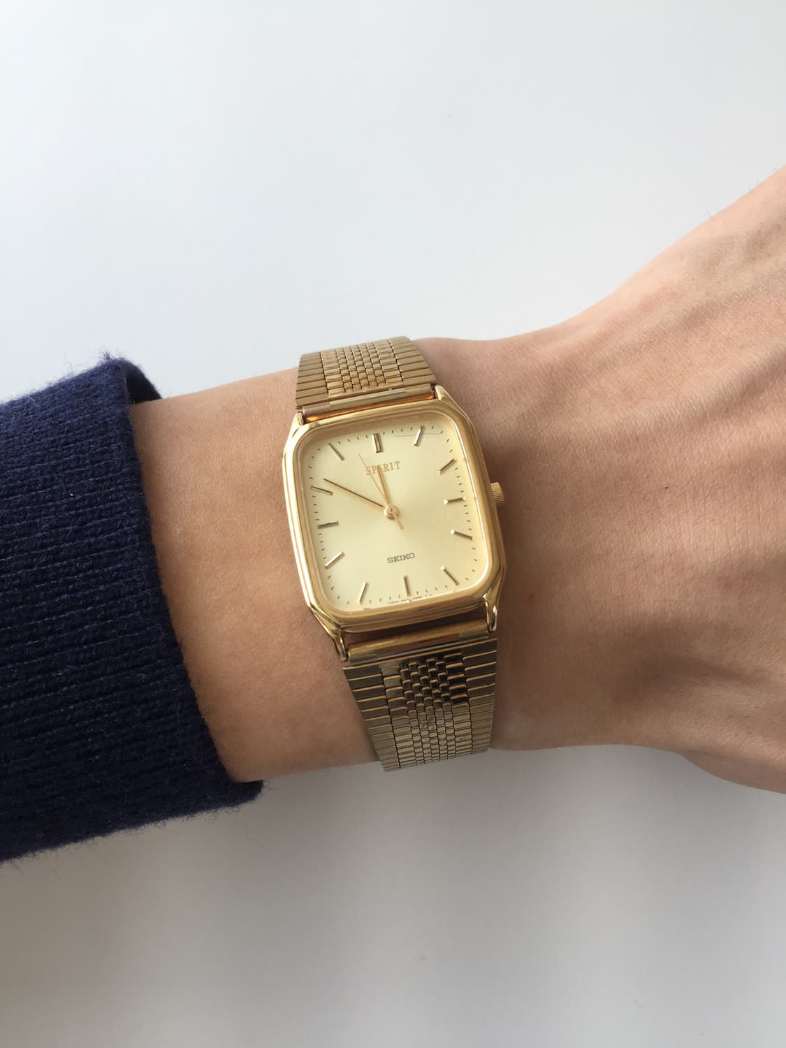 90s seiko spirit square gold 상품이미지5