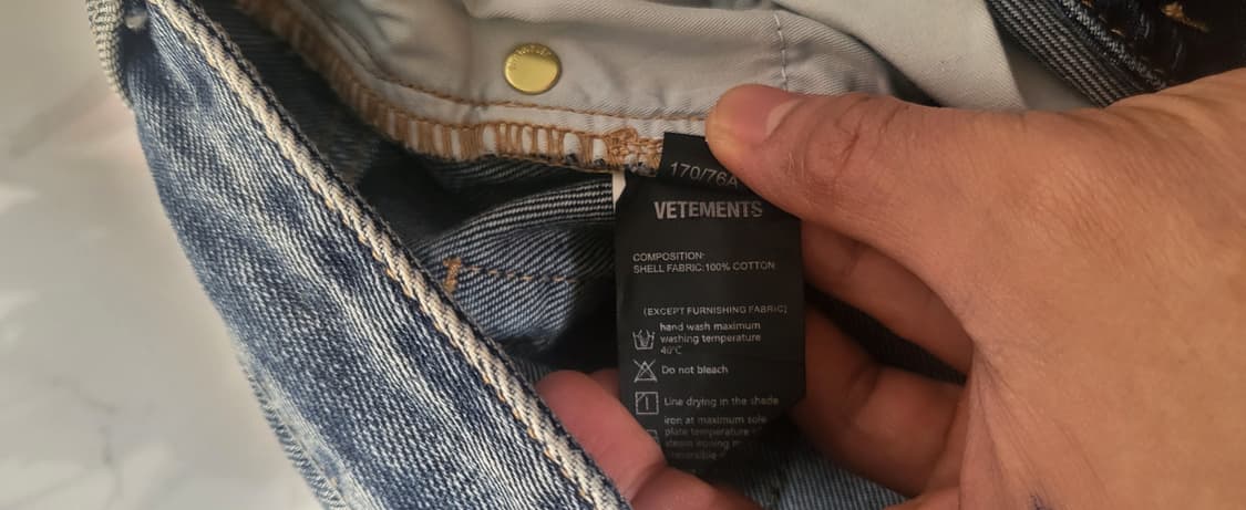 베트멍 데님 바지 31 (80센티) M 상품이미지10