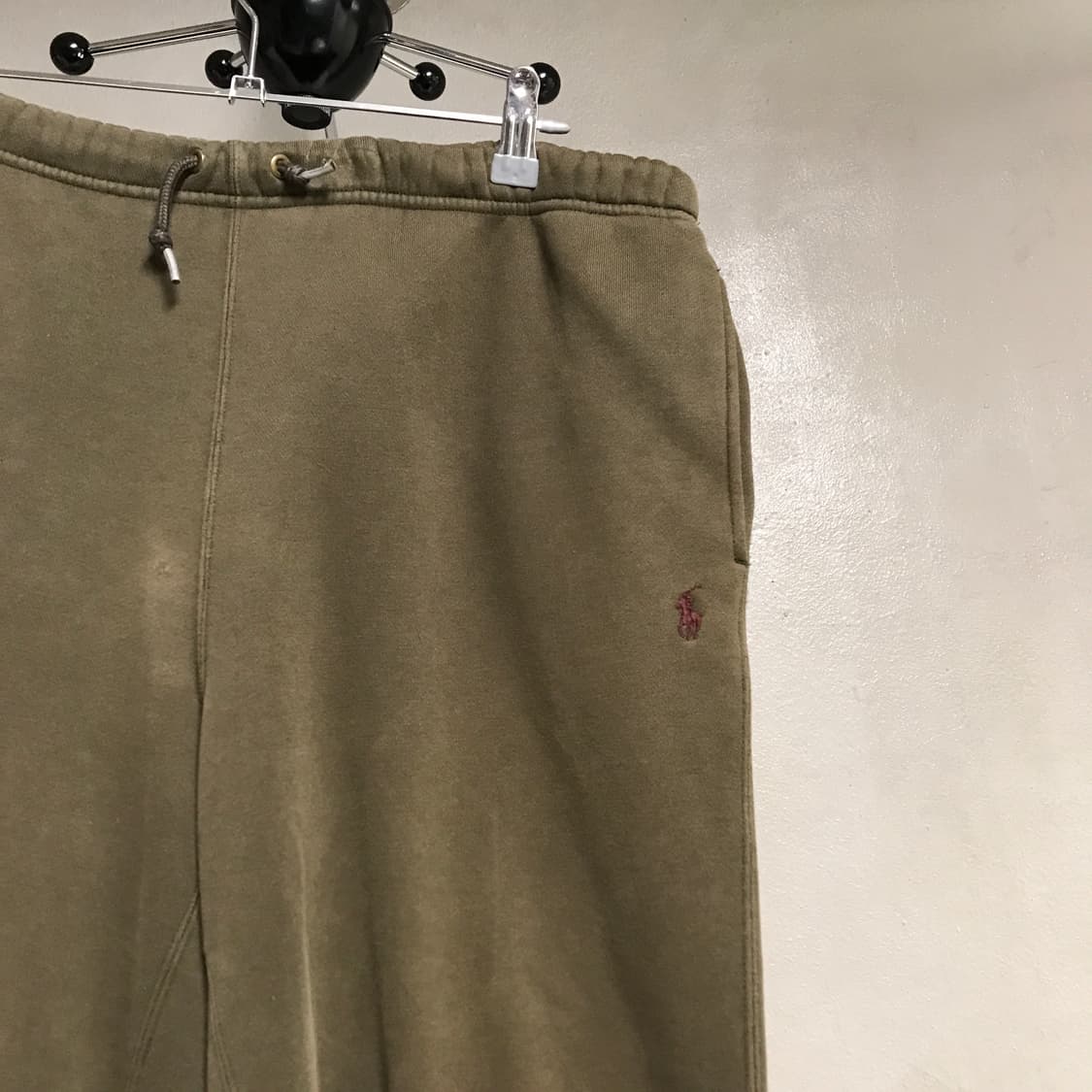 폴로 랄프로렌 카키 기모 스웨트 팬츠 L 상품이미지4