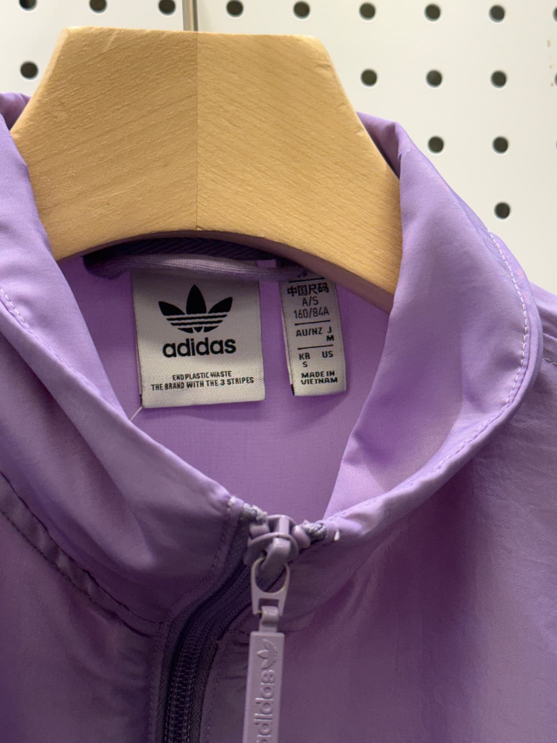 아디다스 크롭 우븐 트랙 바람막이 자켓 U101 상품이미지4