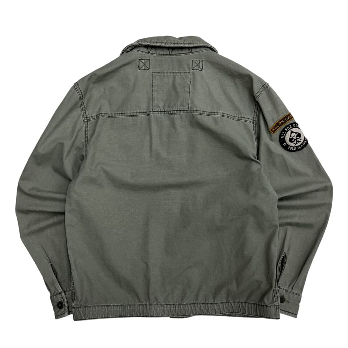 폴로 랄프로렌 빈티지 카키 야상 자켓 S 상품이미지3