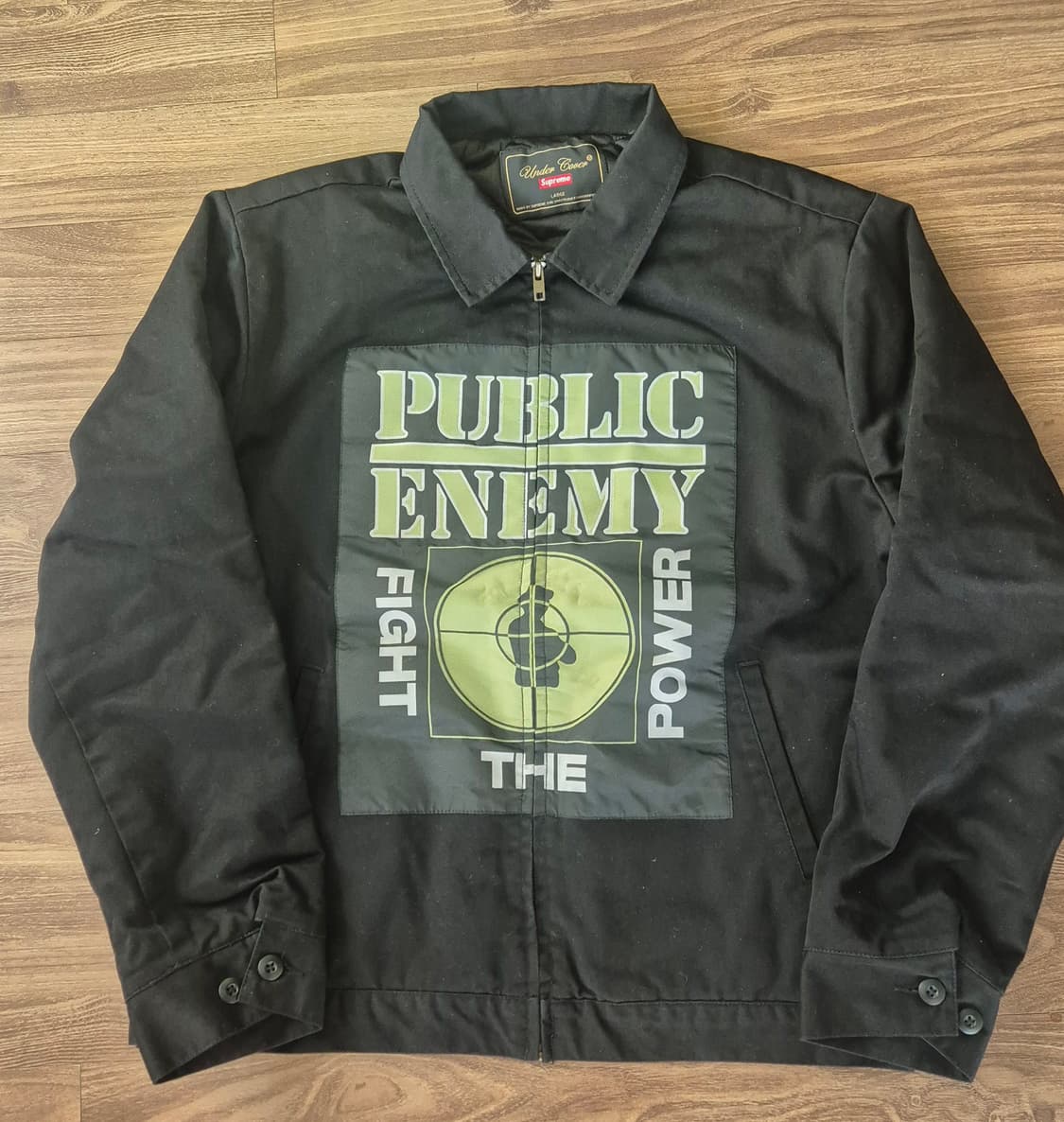18ss 슈프림 x 언더커버 퍼블릭 에너미 워크자켓 상품이미지4