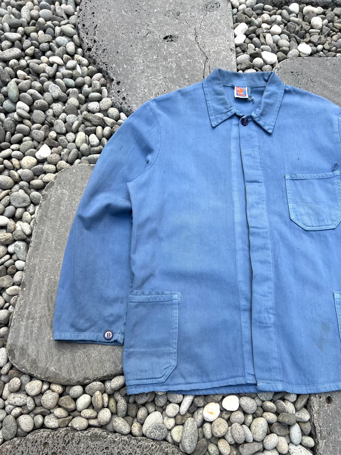 OLD LIEMCO SANFOR SKY BLUE 빈티지 프렌치워크자켓 상품이미지3