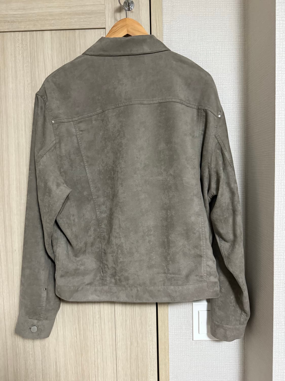 Youth-lPleated Stud Trucker Jacket L사이즈 상품이미지2