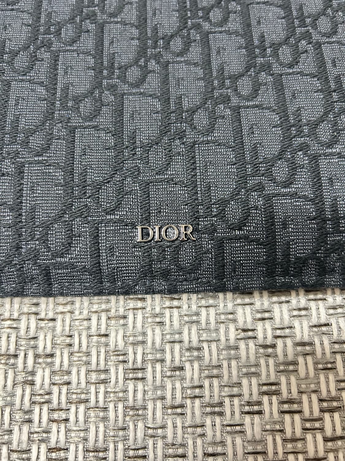 [공홈/새상품급] 디올 오블리크 자카드 파우치 클러치 A4 블랙 상품이미지4