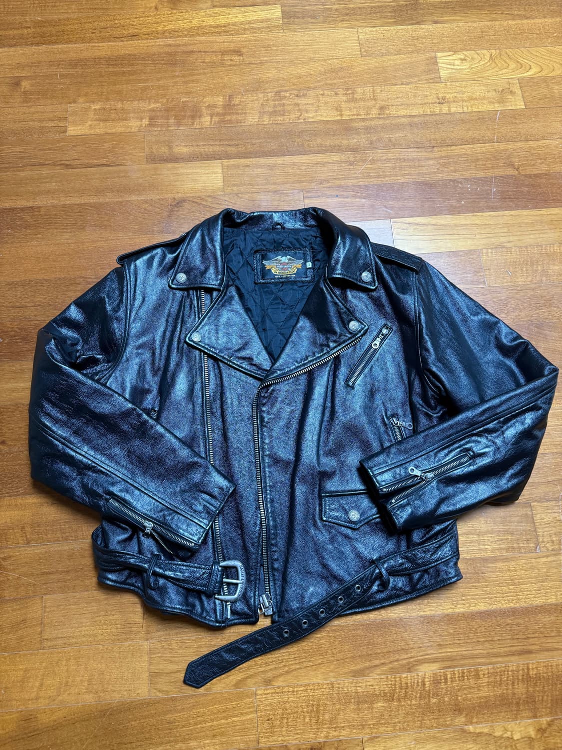 할리데이비슨 소가죽 더블라이더 자켓 상품이미지1