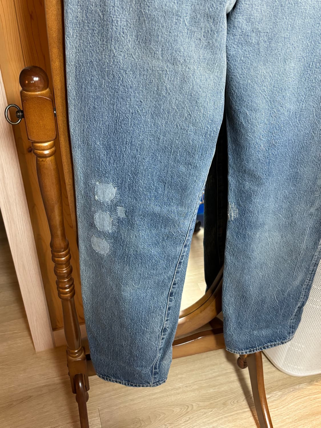 리바이스 LVC 1954 501 패치 데님진 상품이미지6