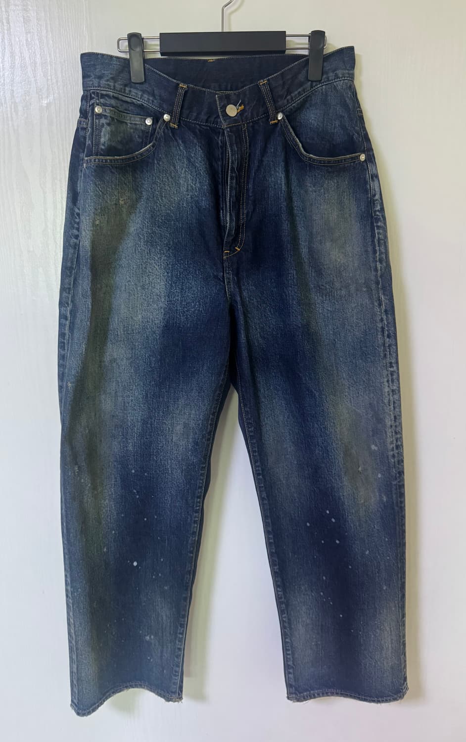 [2] 24aw 안셀름 ancellm aging tapered 5p 데님 상품이미지1