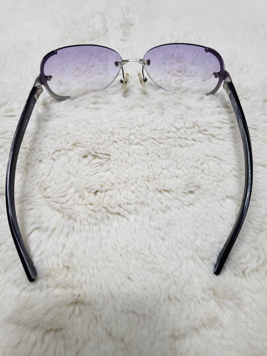 에트로 선글라스 퍼플 그라데이션 무테 썬글라스 안경 상품이미지7
