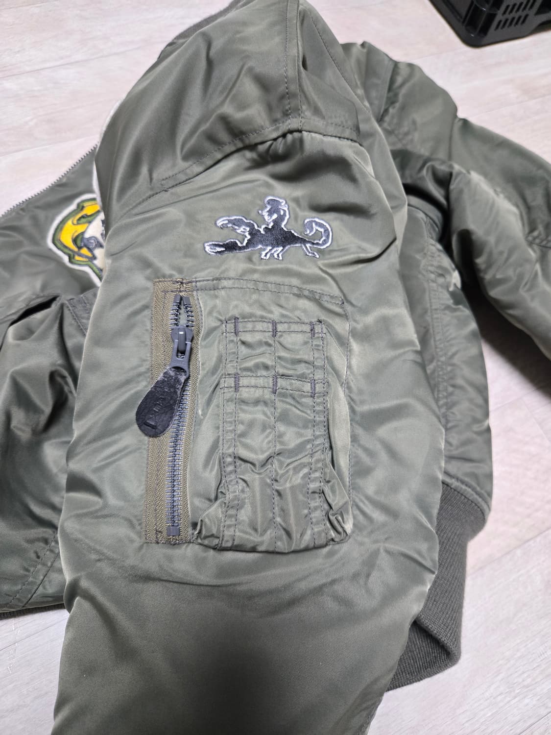 아비렉스 리버시블 ma-1 상품이미지7